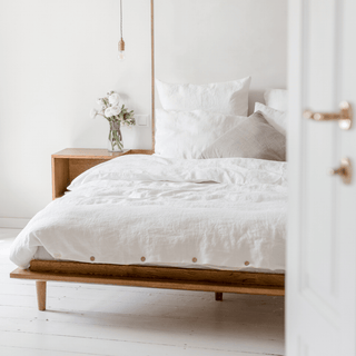 Must - Have White European Linen Bedding Bundle - Linen Tales Global 1