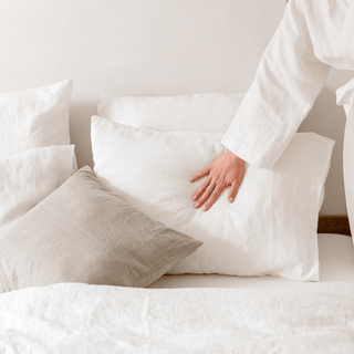 Must - Have White European Linen Bedding Bundle - Linen Tales Global 2