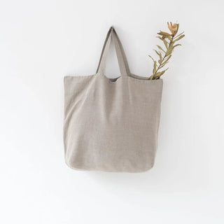 Natural Linen Big Bag - Linen Tales 