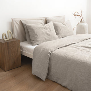 Natural Linen Duvet Cover Set - Linen Tales 
