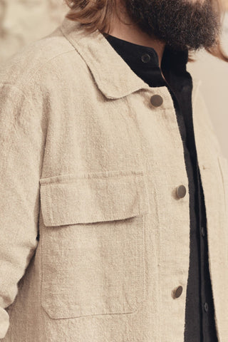 Natural Linen Maple Jacket - Linen Tales 4