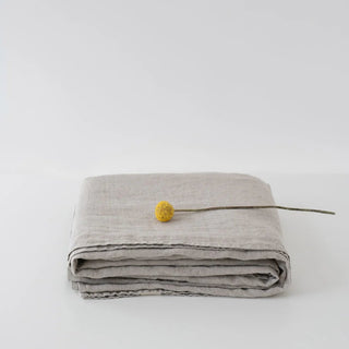 Natural Linen Flat Sheet - Linen Tales 