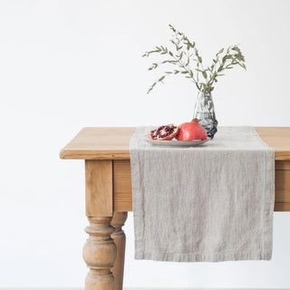 Natural Linen Table Runner - Linen Tales 1