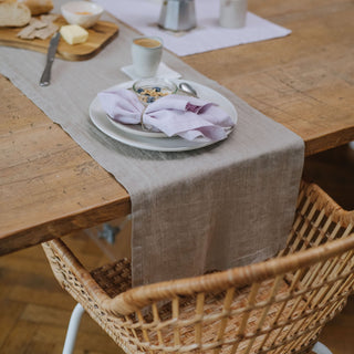 Natural Linen Table Runner - Linen Tales 2