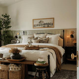 Natural Stripes Bedding Bundle - Linen Tales 
