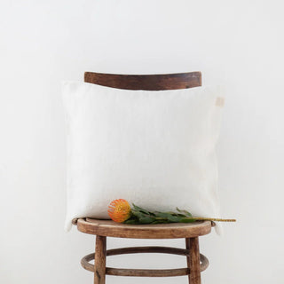 Off - White Linen Cushion Cover - Linen Tales 