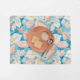 Pastel Iris Linen Placemat - Linen Tales 
