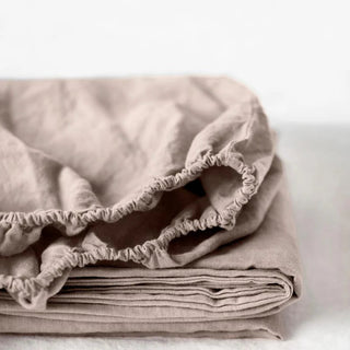 Portobello Linen Fitted Sheet - Linen Tales 