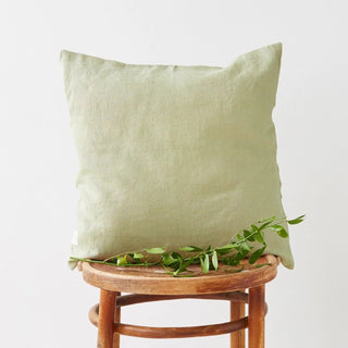 Sage Linen Cushion Cover - Linen Tales 