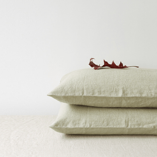 Sage Linen Pillowcase - Linen Tales Global 