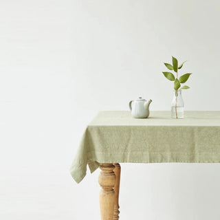 Sage Linen Tablecloth - Linen Tales 