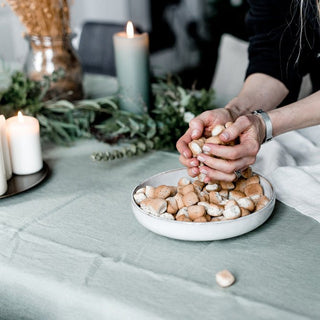 Sage Linen Tablecloth - Linen Tales 