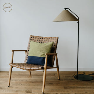Stripe Linen Blend Cushion Cover - Linen Tales 