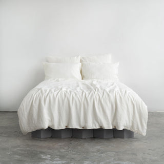 White Linen Duvet Cover Set - Linen Tales 