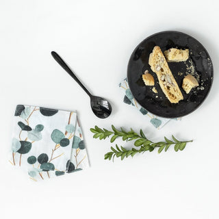 Eucalyptus Linen Coasters Set of 4 - Linen Tales 